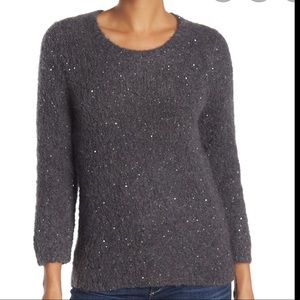 NWT TOMMY BAHAMA SUNSTONE SEQUINED PULLOVER